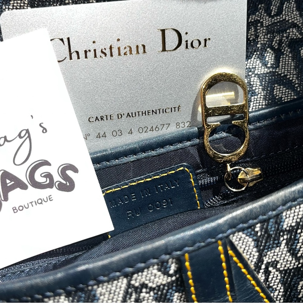 Dior: Trotter Saddle CD Shoulder Bag - Picture 15 of 16